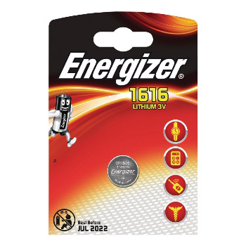 Energizer lithium 3v cr1616 blister 1 stuk afbeelding 1